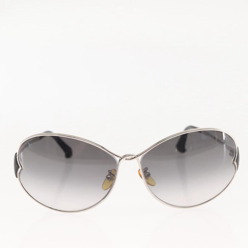 LOUIS VUITTON Daisy Sunglasses Metal Silver Z0261U LV Auth 143996 - Picture 13 of 13